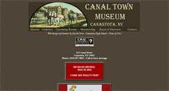 Desktop Screenshot of canastota-canal.com